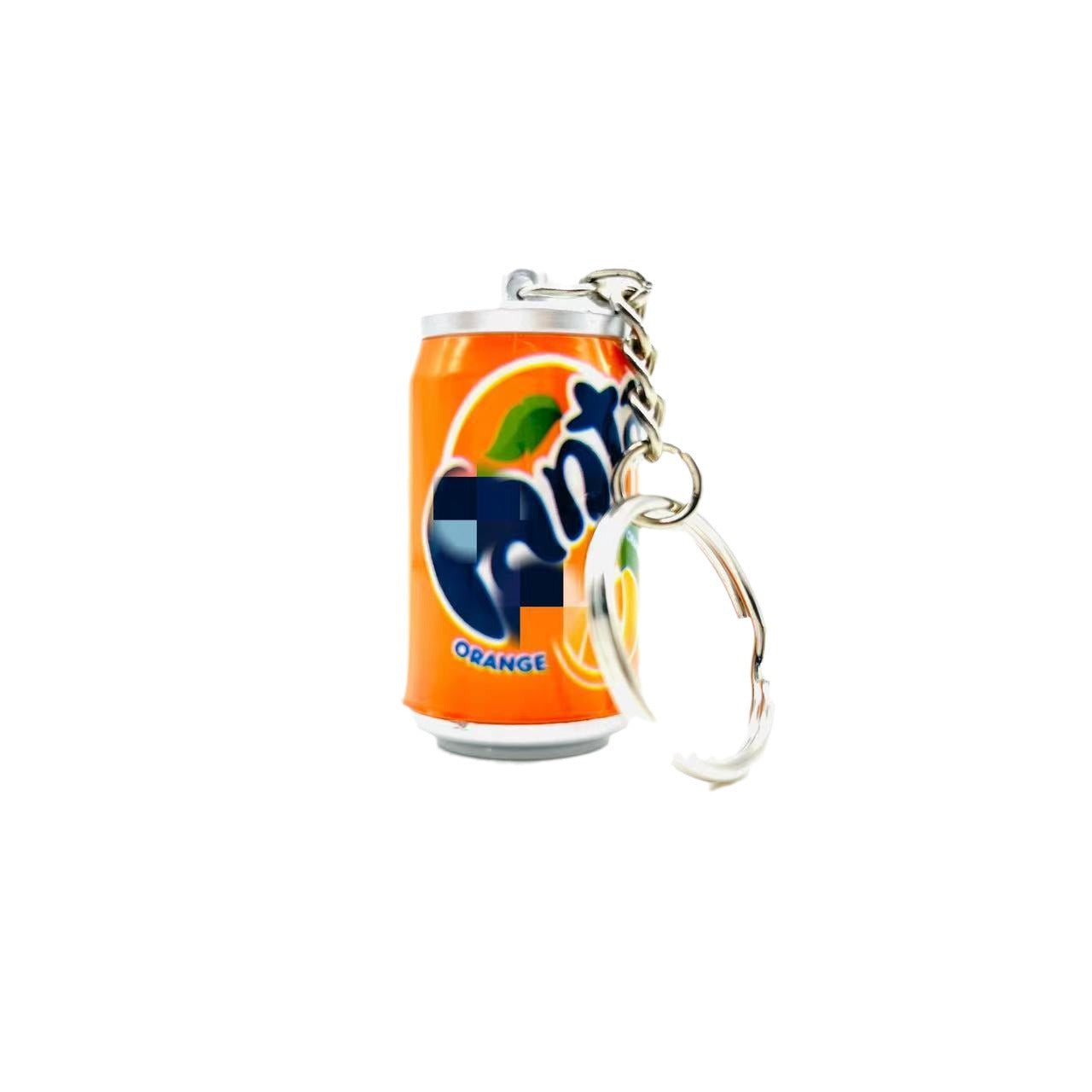 Wholesale  mini beverage bottle can keychain
