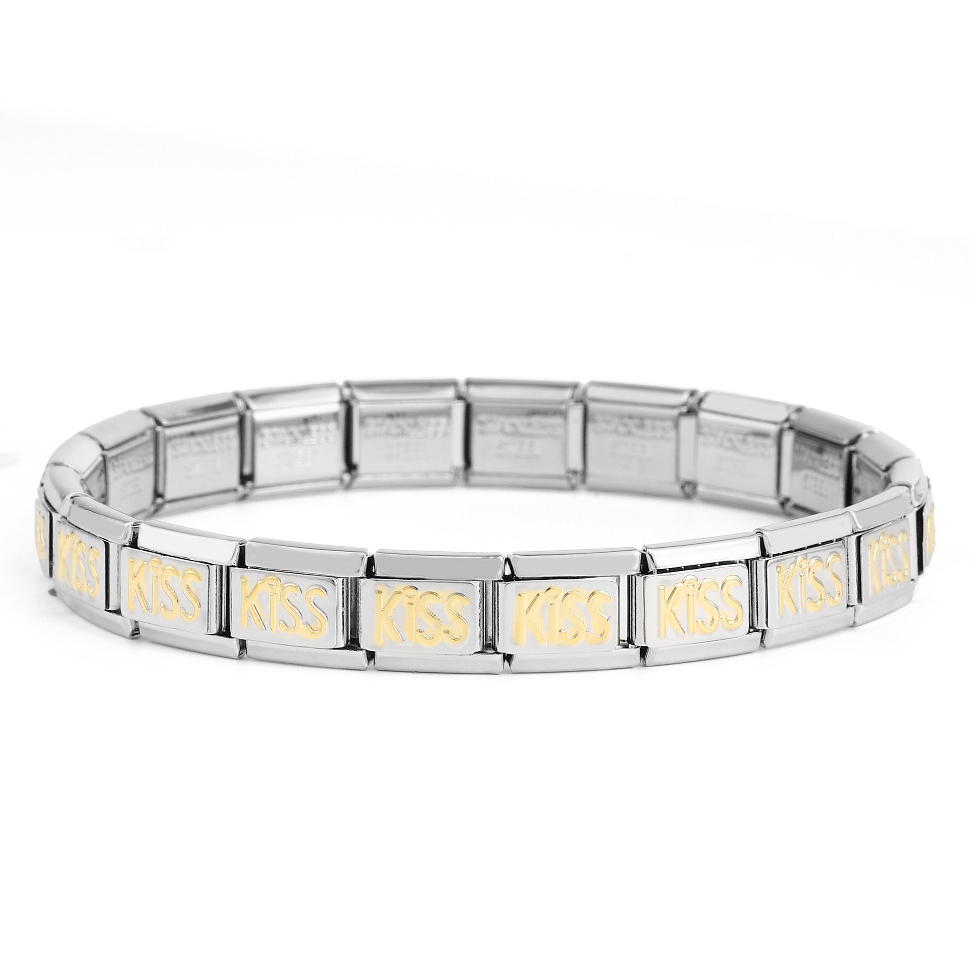 Wholesale Italian Charm Bracelet Charm Module Stainless Steel Bracelet 9mm DIY Pattern Free Stitching Detachable Composable Bracelet ACC-BT-XY001