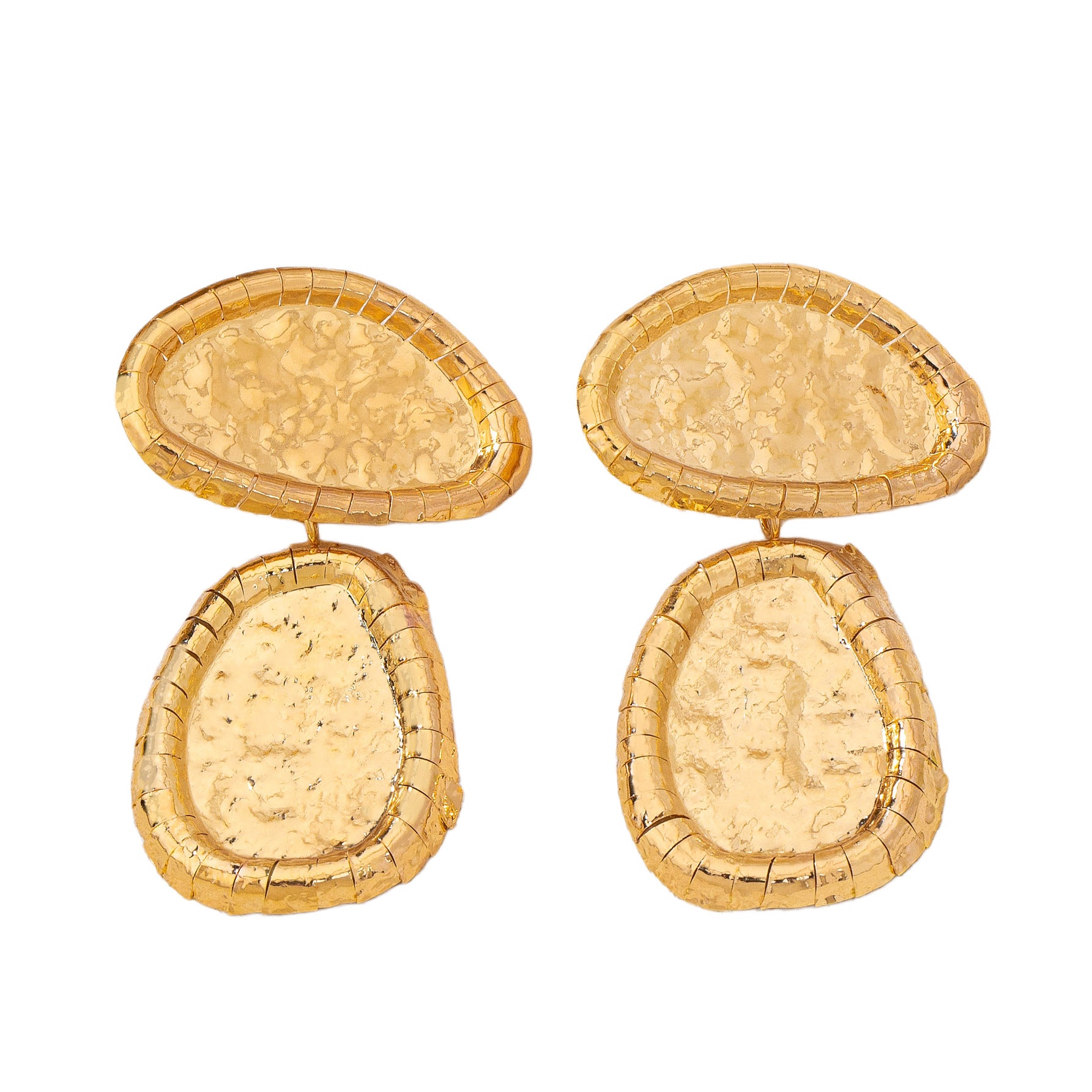 Wholesale Retro Geometric Textured Long Drop Earrings Multicolor For Party Wear Boutique Resale
