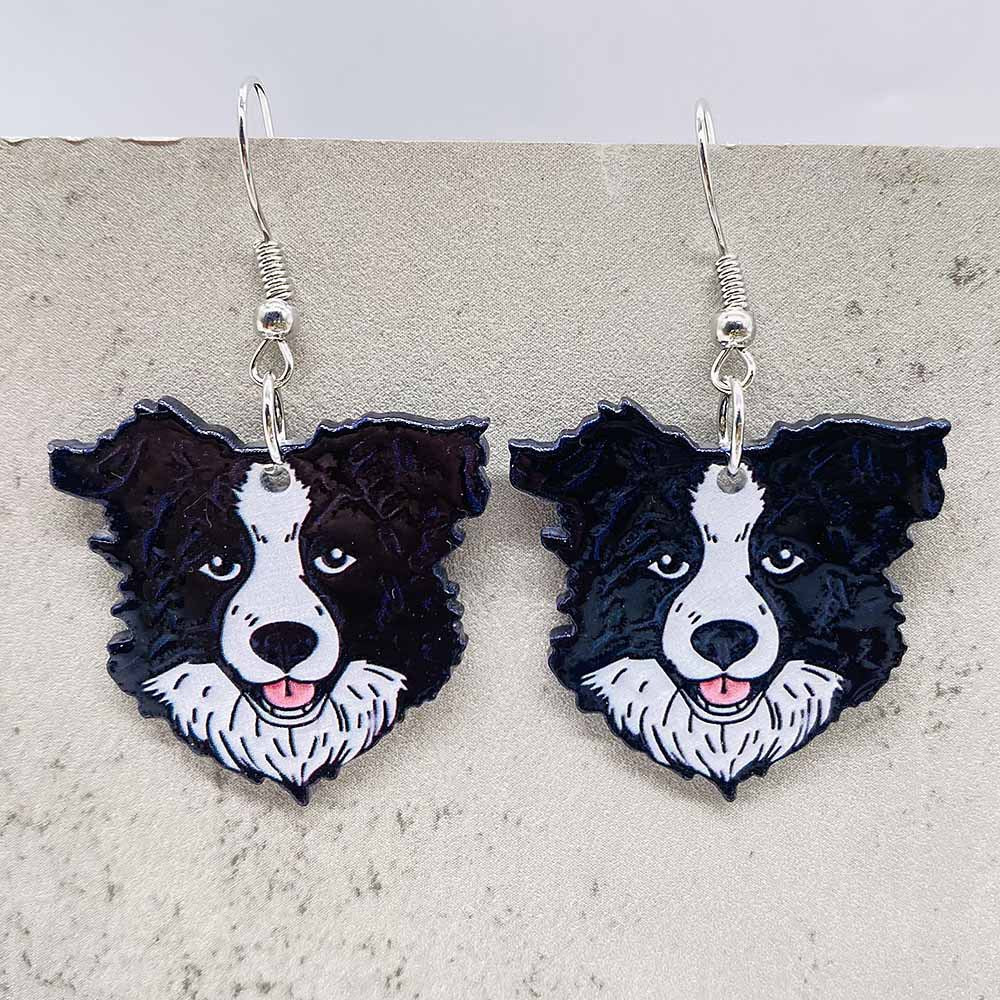 Wholesale Cartoon Animal Cute Cat Acrylic Earrings