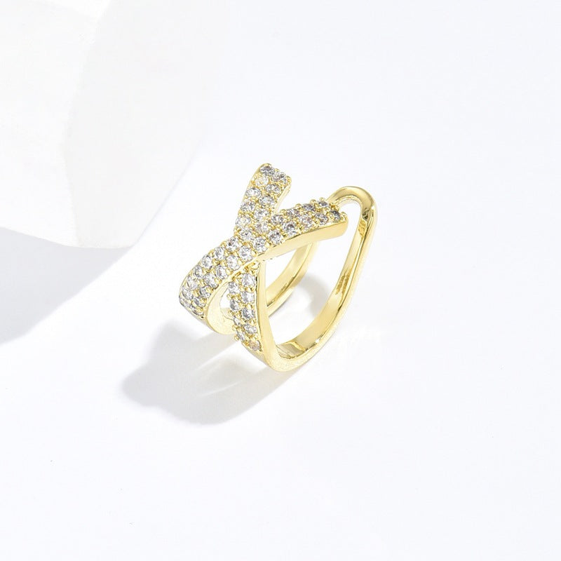 Wholesale Fashionable and simple luxury ear clip earrings