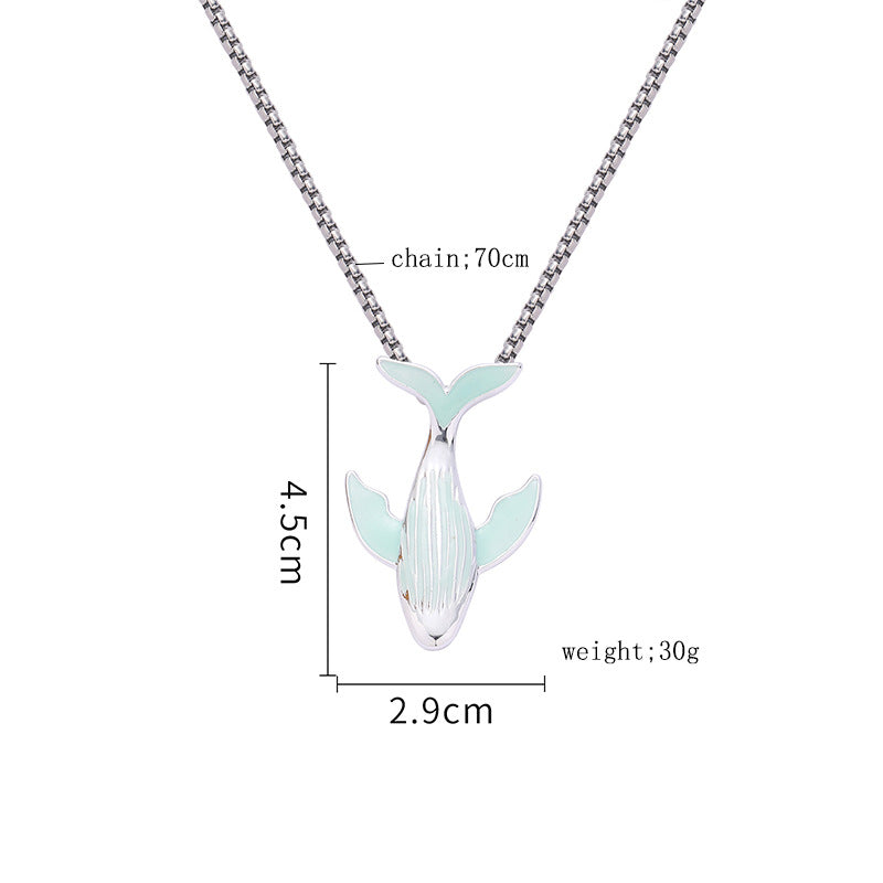 Wholesale Whale Falling All Things Necklaces