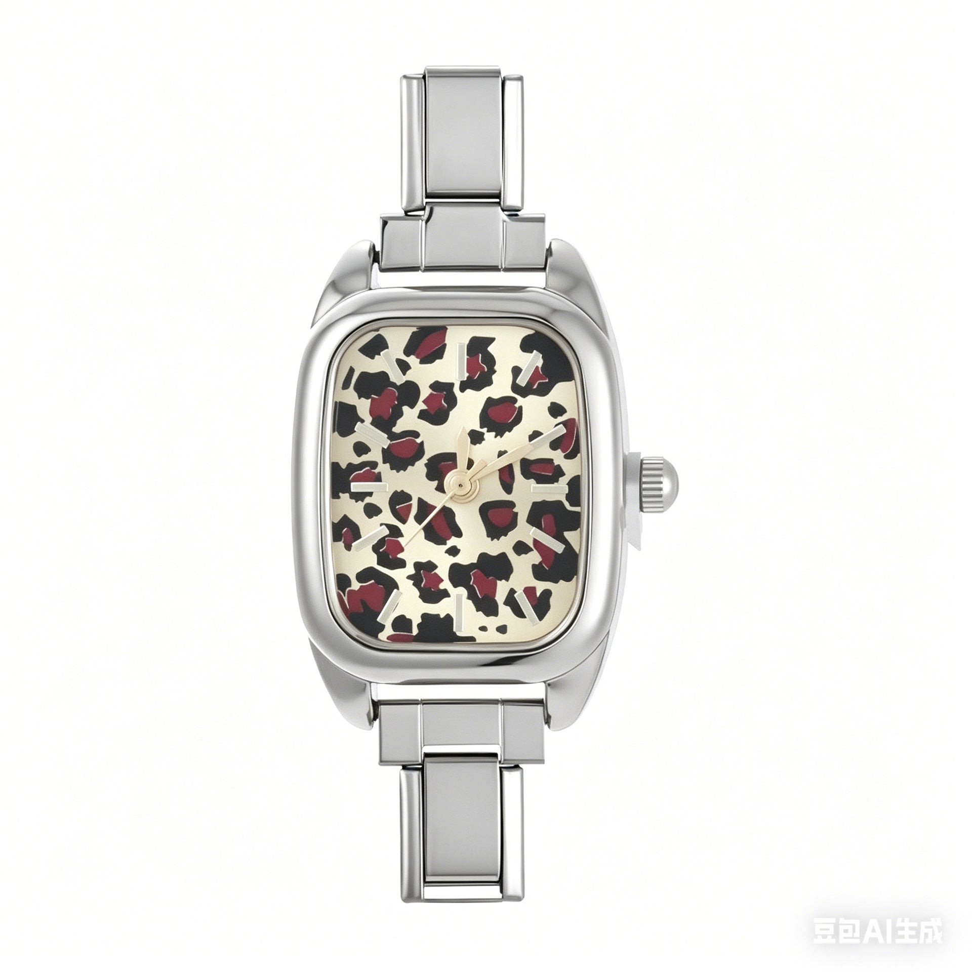 Wholesale Vintage Leopard Print Women' s Watch DIY Module Casual Fashion Accessory Party Gift