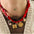 Wholesale Combination necklace Leopard pattern cloth scarf necklace