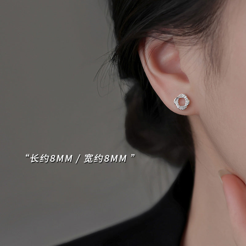 Wholesale 925 Sterling Silver Geometric Earrings