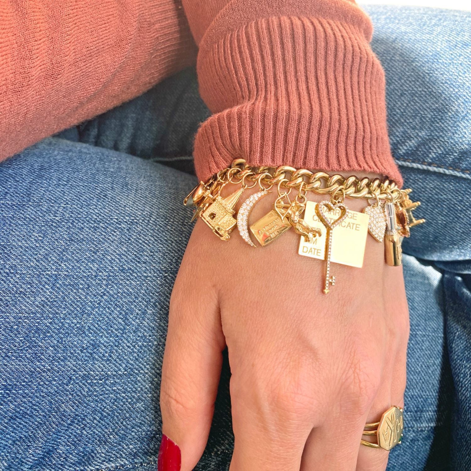 Wholesale Stainless Steel Denim Boots Pendant Charms for Jewelry