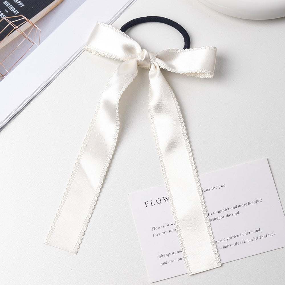 Wholesale Bow ribbon hair band hair scrunchies