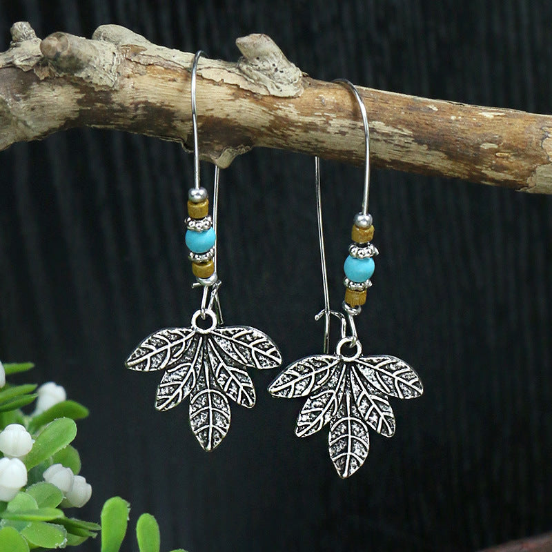 Wholesale Vintage Style Bohemian Waterdrop Shape Long Earrings