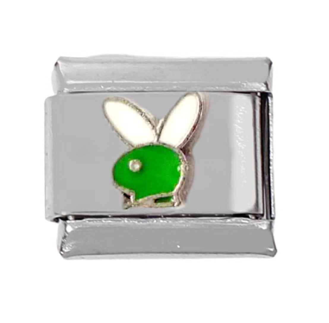 Wholesale 5pcs Italian Charm Bracelet Charm Module Stainless Steel Tulip Butterfly Bracelet 9mm DIY Pattern Free Stitching Detachable Composable Bracelet ACC-BT-DaLiang013