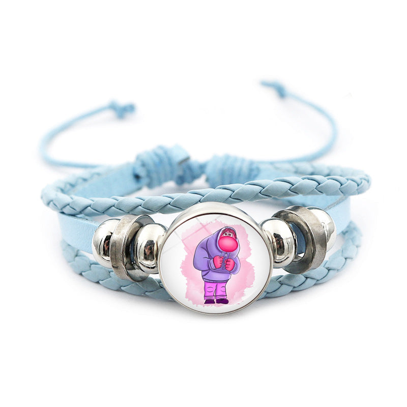 Wholesale Cartoon Braided Leather Bracelets ACCVIP-BT-JiaYun001