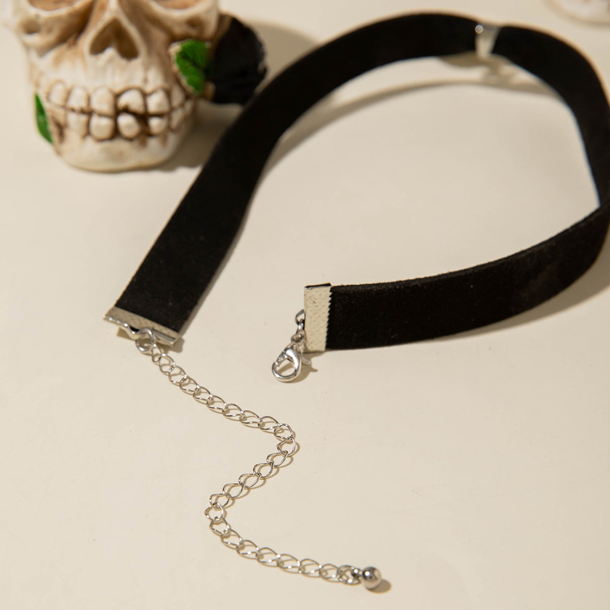 Wholesale Halloween Heart Cross Necklace