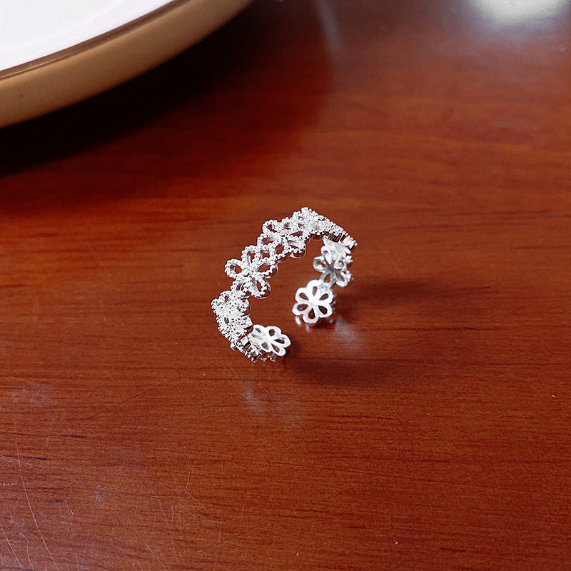 Wholesale Oil Drop Zircon Butterfly Pearl Ring ACC-RS-Huiih002