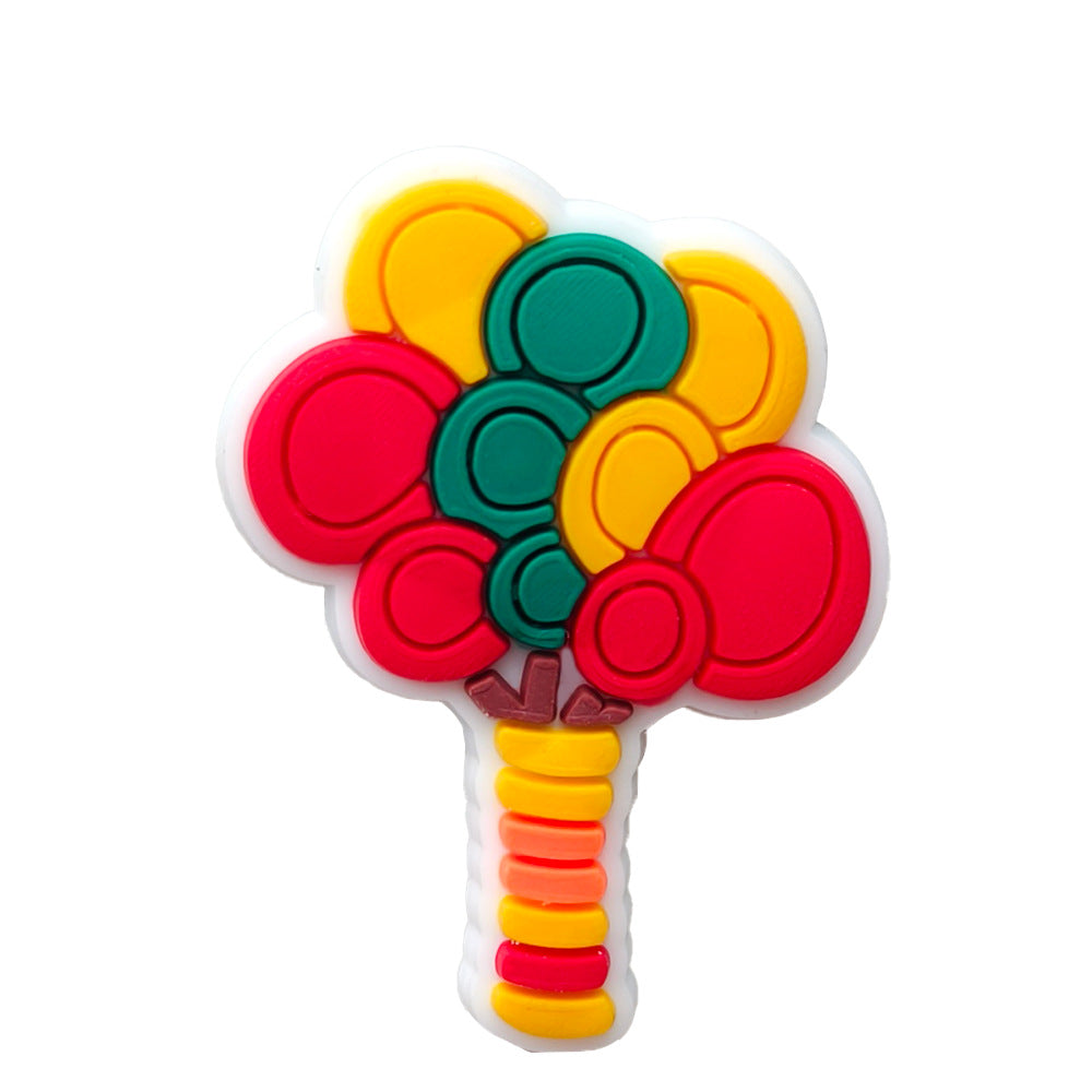 Wholesale Random 10pcs Cute Cartoon Candy Series Shoe Accessories Shoe Charms