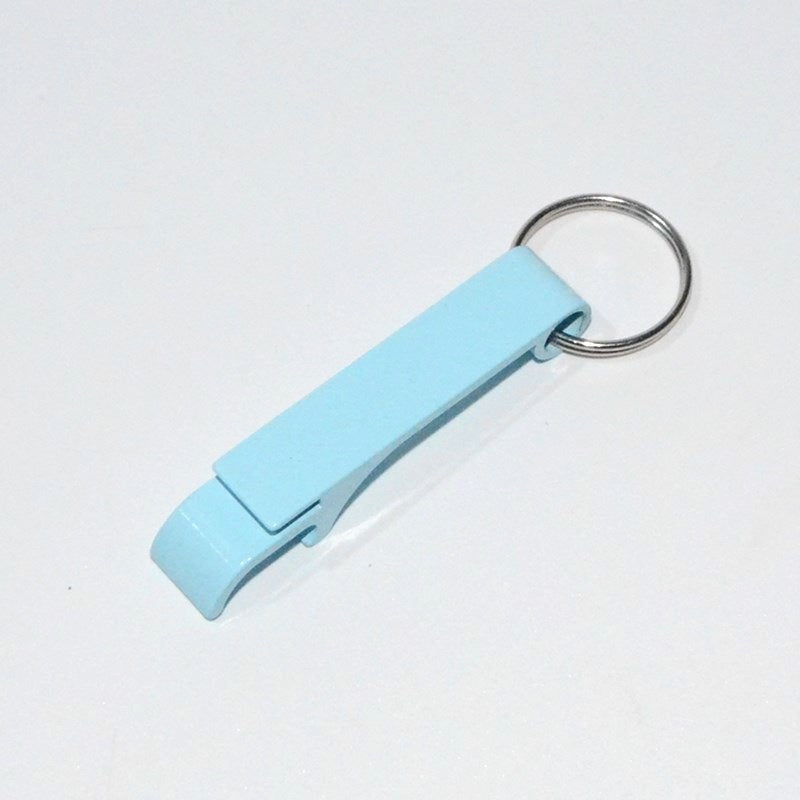 Wholesale Macaron Color Bottle Opener Aluminum Alloy Keychain ACC-KC-KaBiao008