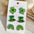 Wholesale 3pcs/set St. Patrick's Day Acrylic  Glitter Hat Shamrock  Earrings