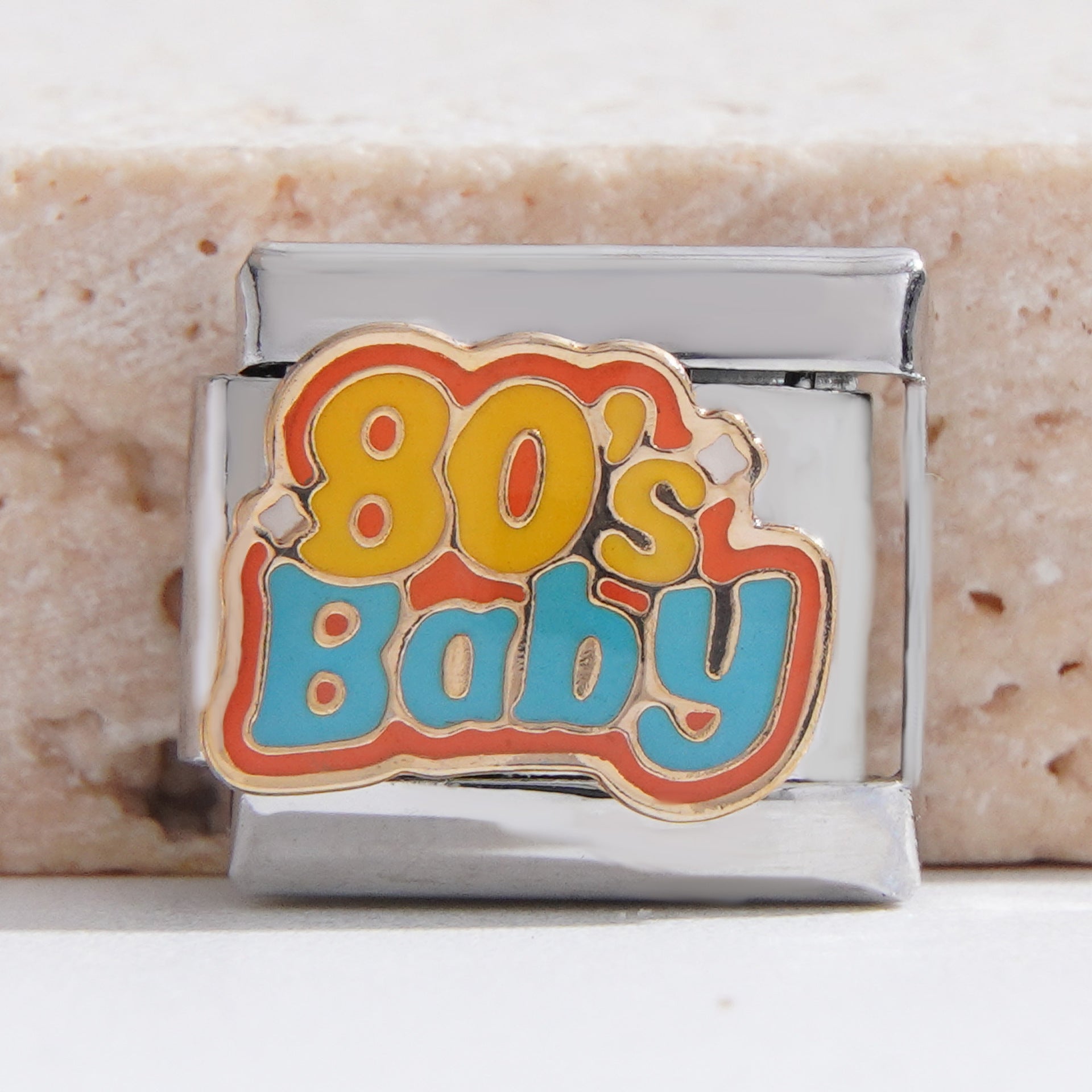 Wholesale Italian Charm Bracelet 9mm DIY Splicing Creative Pattern Stainless Steel Composable Bracelet