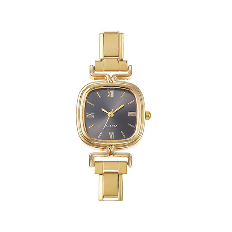 Wholesale Fashion Square Quartz Watch Simple Ins Style Women' s Student Casual Gift