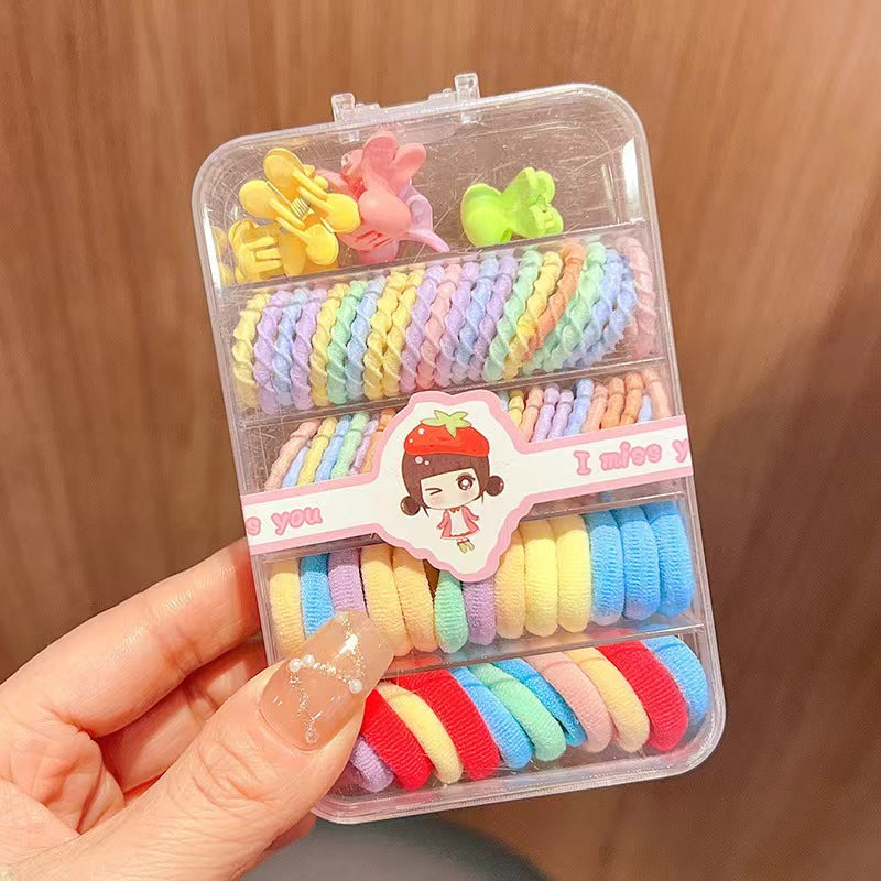 Wholesale Children's Rubber Bands Do Not Damage The Hair Resin Hair Scrunchies ACC-HS-Mengz002