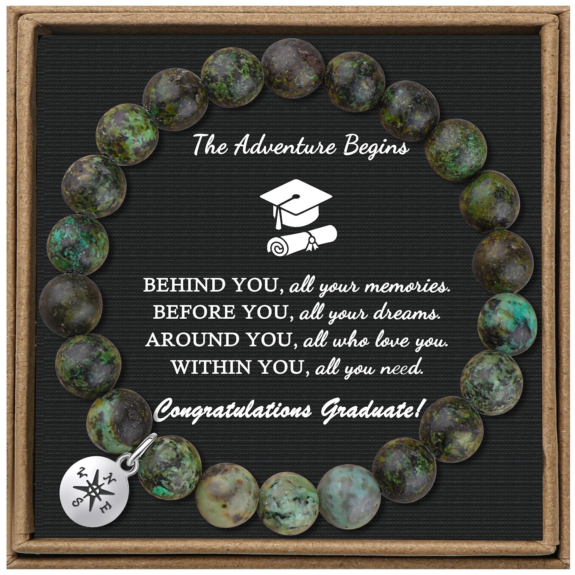 Wholesale Handmade Imperial Stone Compass Beaded Bracelet ACC-BT-zhixiang004