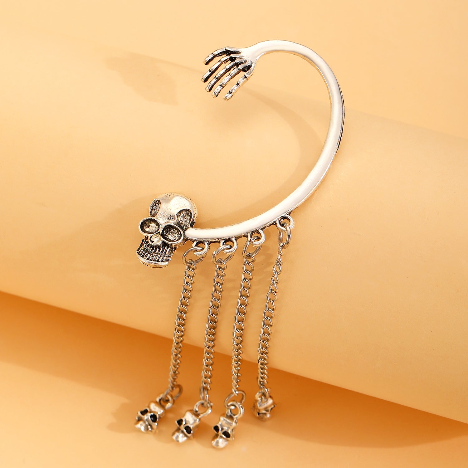 Wholesale Gothic Skull Earrings,  Rock Style Pierced Earrings for  Boutique Resale Fashion Accessory