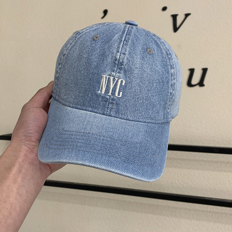 Wholesale Denim Embroidery Baseball Caps ACC-HT-Ruix010