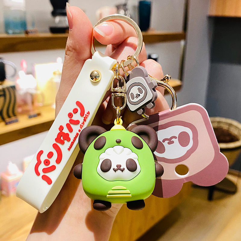 Wholesale Cartoon Cute Panda Toast Keychains ACC-KC-HangLi016