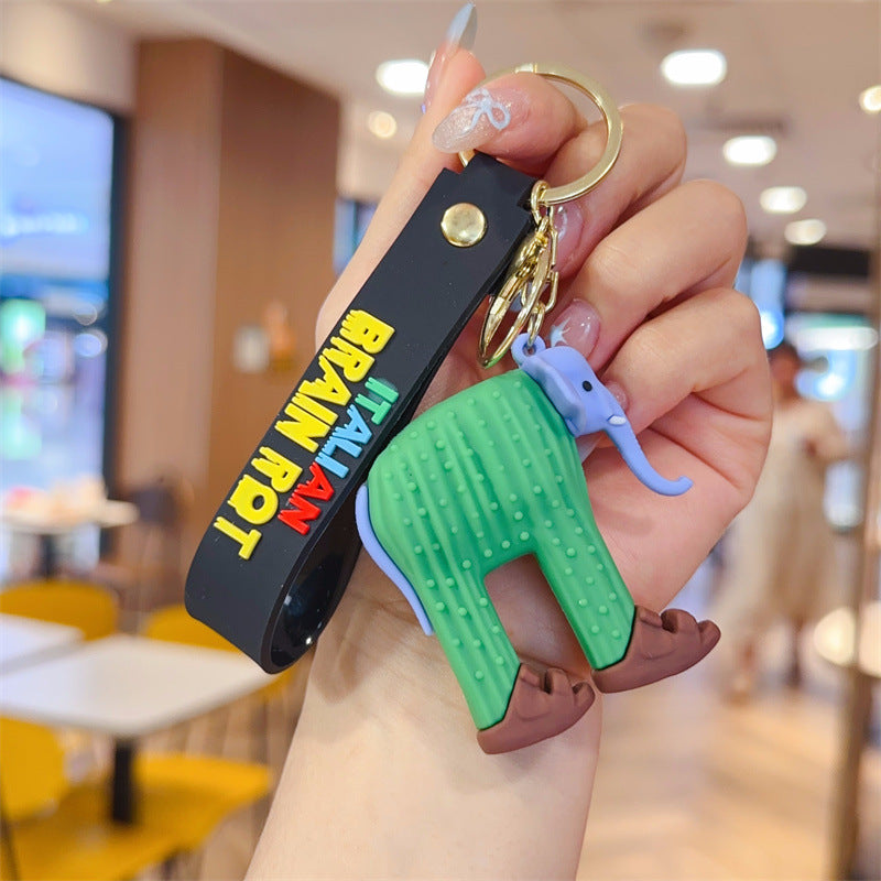 Wholesale Stick Figure Sea Life Keychain