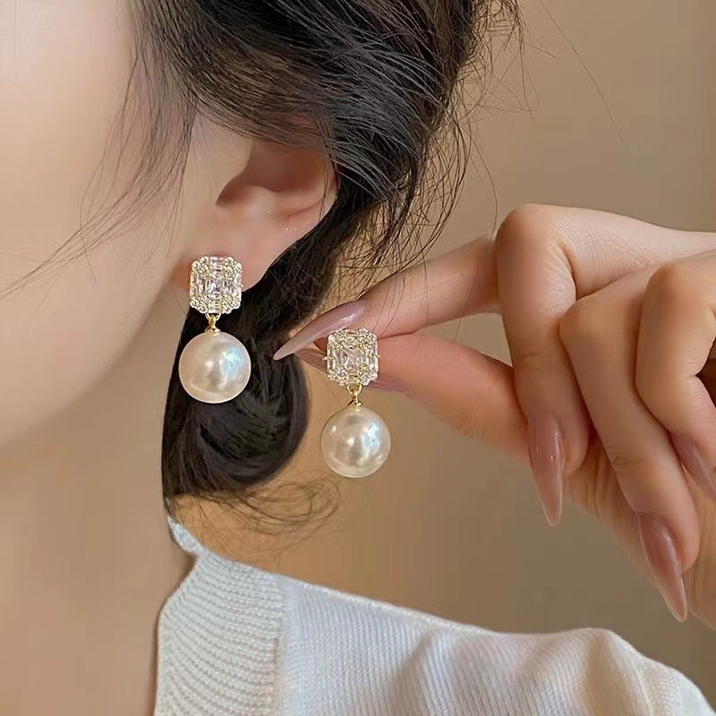 Wholesale Vintage Pearl Earrings ACC-ES-Mengf005