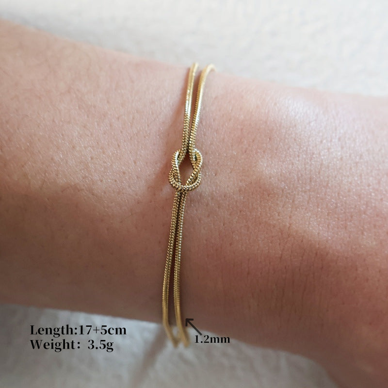 Wholesale Stainless Steel Popular Snake Chain Bracelet