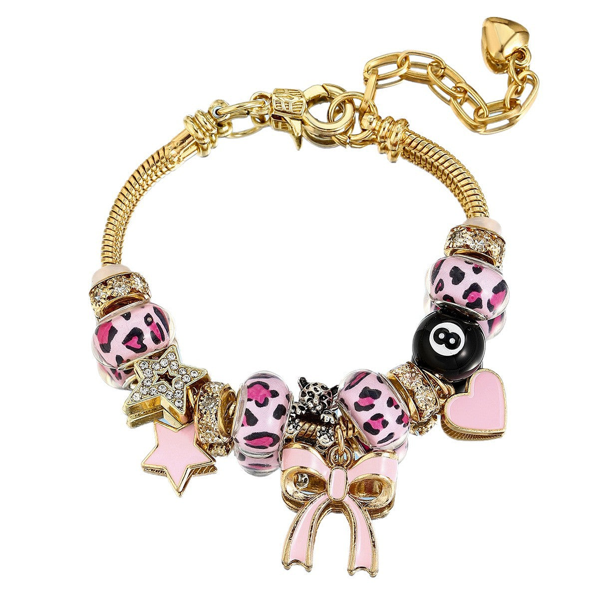 Wholesale DIY Charm Bracelet Set - Zinc Alloy Butterfly Star Pendant,  Fashion Jewelry Accessory for Women