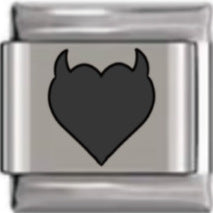 Wholesale Italian Charm Bracelet 9mm DIY Splicing Romantic Heart Shape Shiny Letterhead Stainless Steel Composable Bracelet