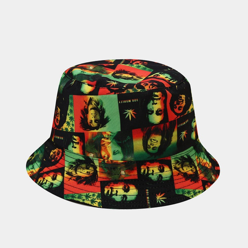 Wholesale Plant Print Bucket Hat ACC-HT-LvYi015