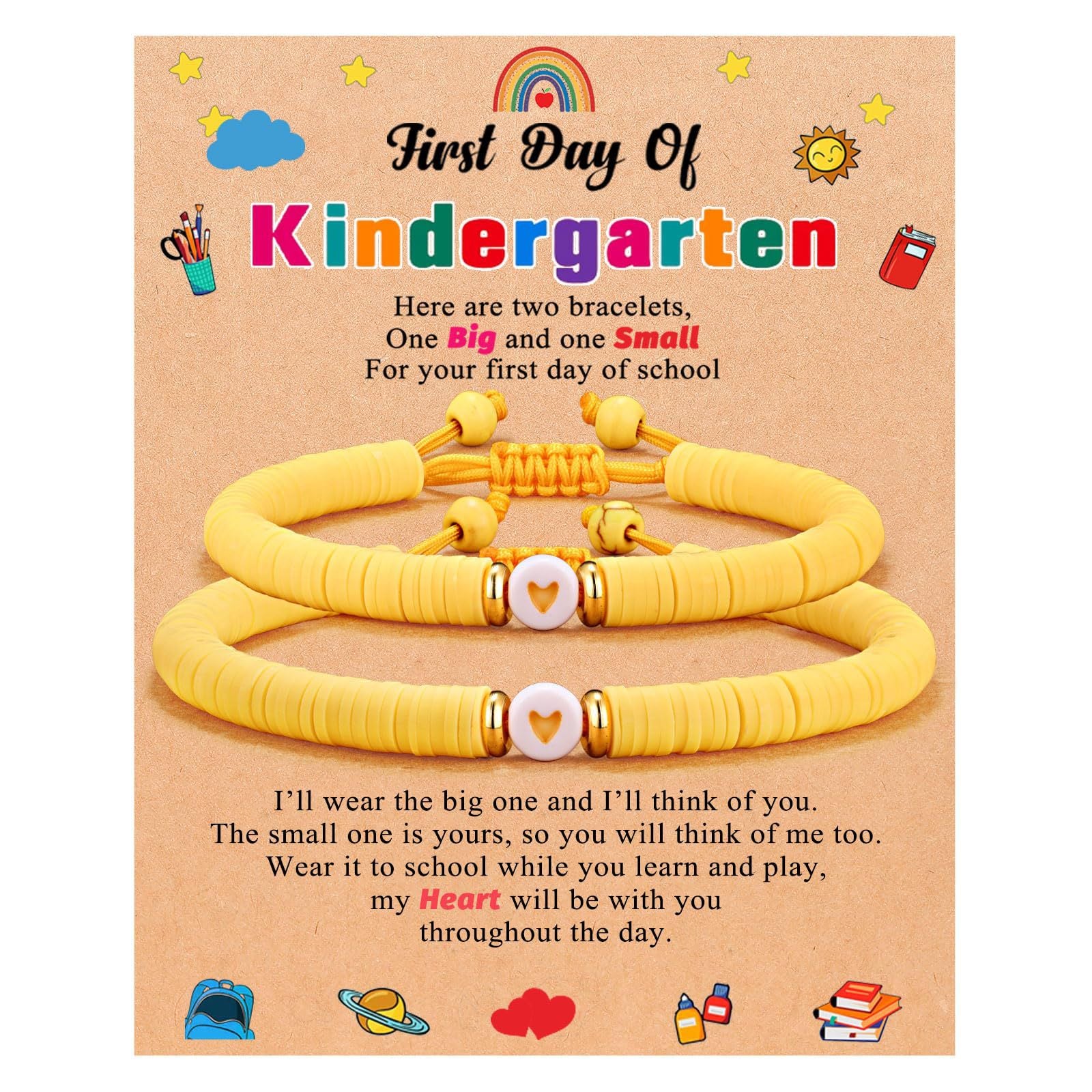 Wholesale Colorful Polymer Clay Bracelets for The Back-to-school Season ACC-BT-FenRui005