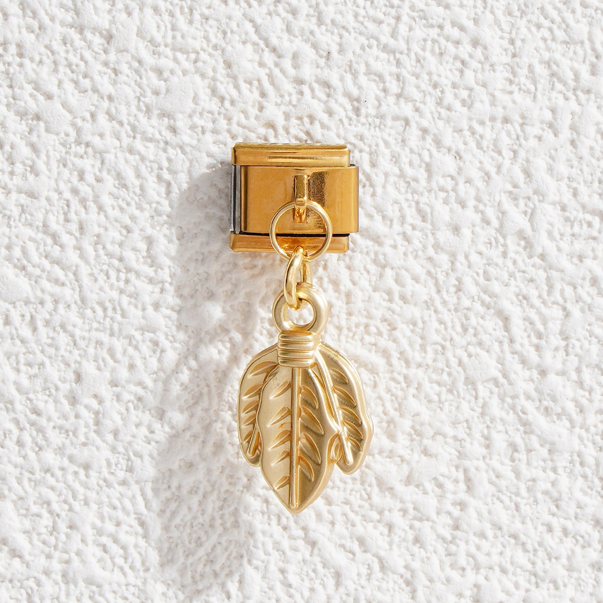 Wholesale Italian Charm Bracelet 9mm DIY Splicing Flower Pendant Stainless Steel Composable Bracelet