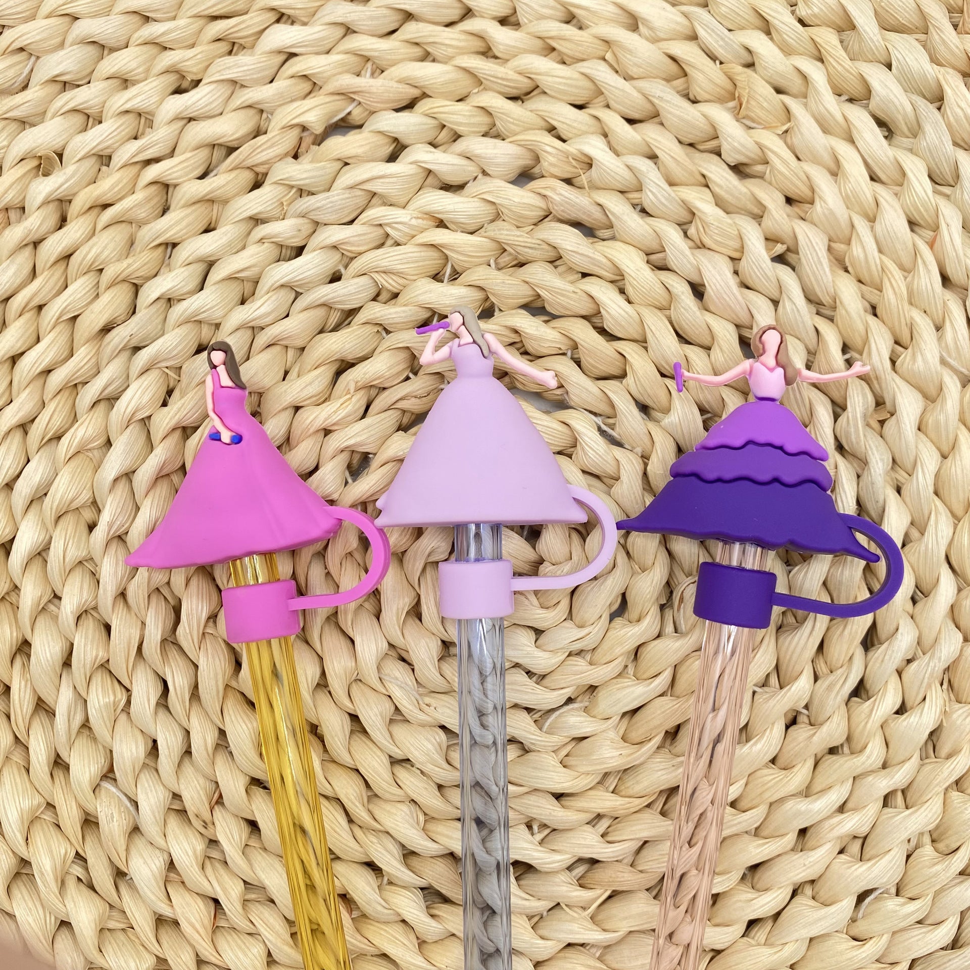 Wholesale 10pcs Star Straw Cover 10mm Straw Tube Cap ACC-SCR-WX005