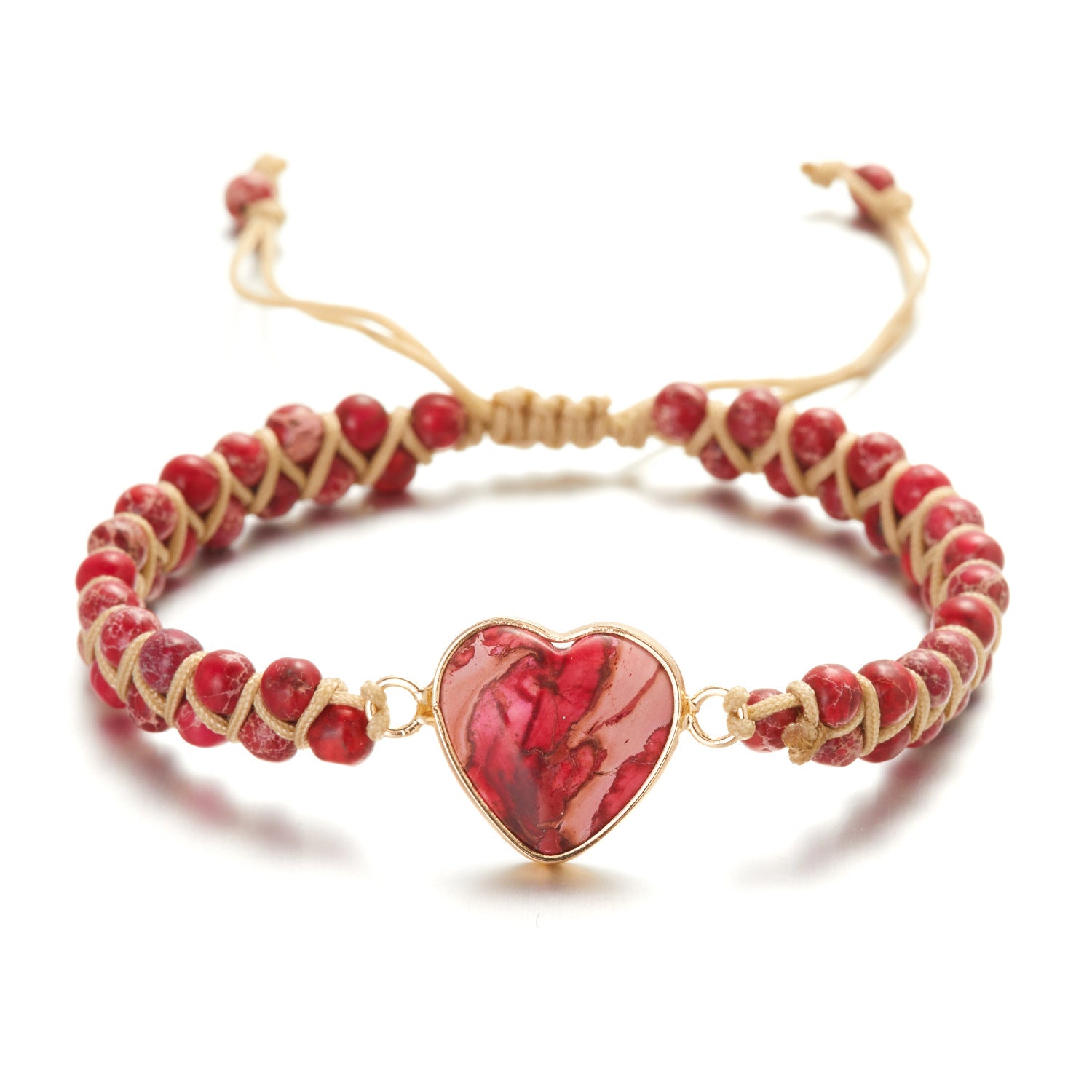 Wholesale  woven bracelet double-layer winding love bracelet