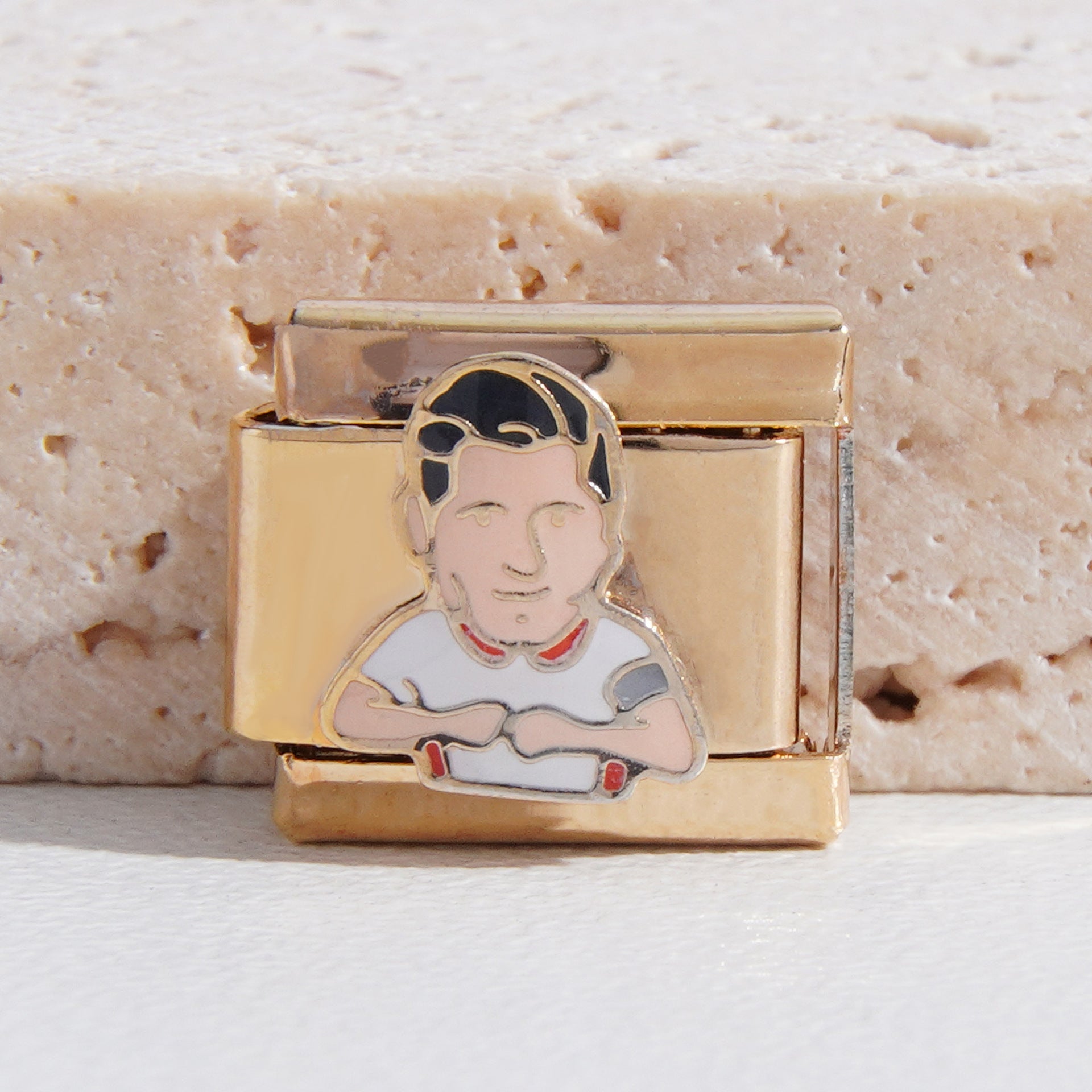 Wholesale Italian Charm Bracelet 9mm DIY Splicing Removable Star Series Stainless Steel Composable Bracelet