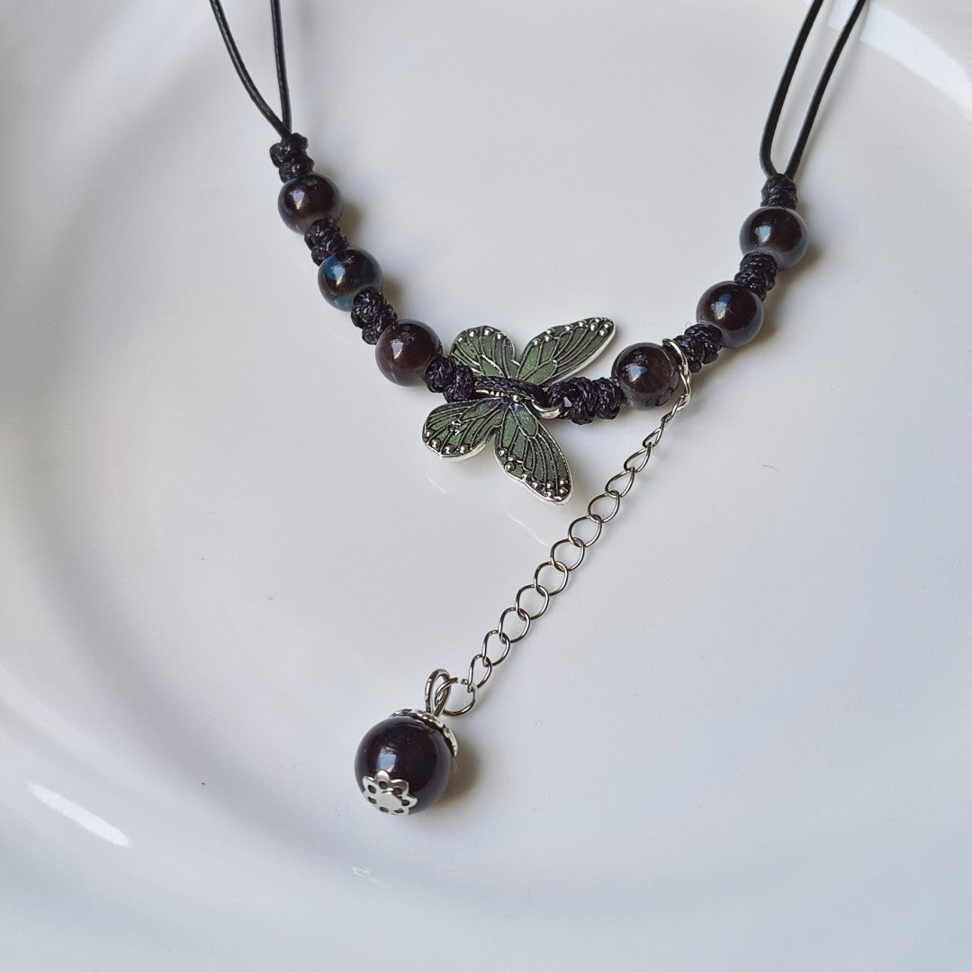 Wholesale Retro Zen Necklace Ethnic Style Clavicle Chain Choker Necklace ACC-NE-Tongs007