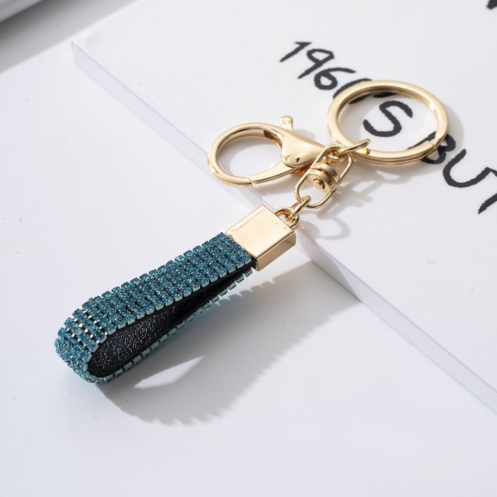 Wholesale Rhinestone Lanyard Keychain Car Key Pendant Bag Ornaments ACC-KC-ZhiYa031