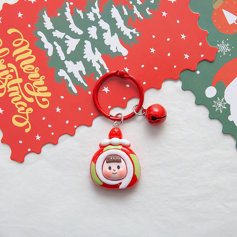 Wholesale  Cute Christmas Pendant Keychain