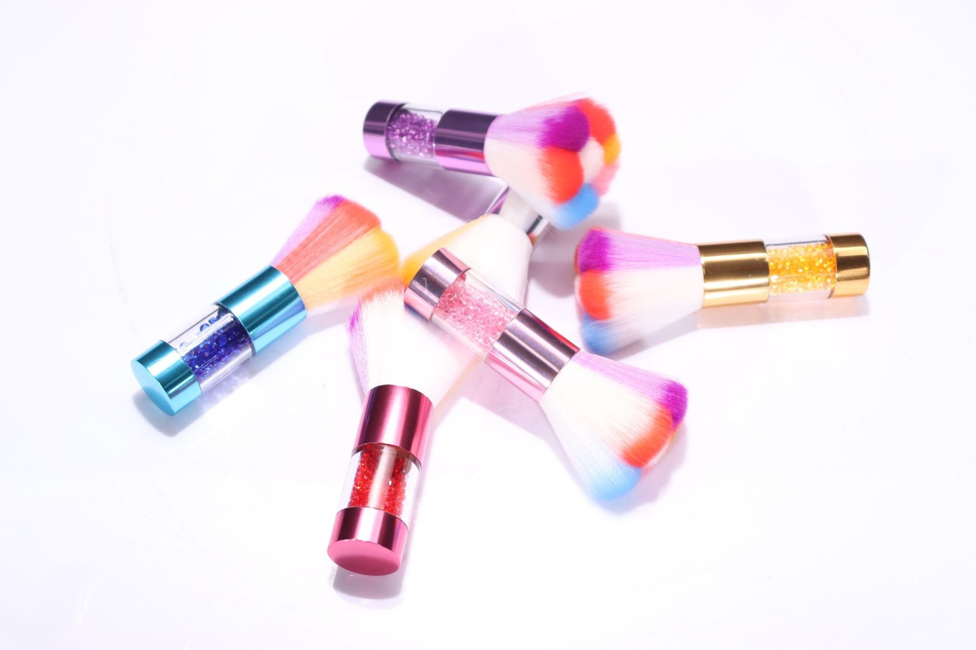 Wholesale Colorful Makeup Brushes with Diamonds ACC-MB-Fengg004