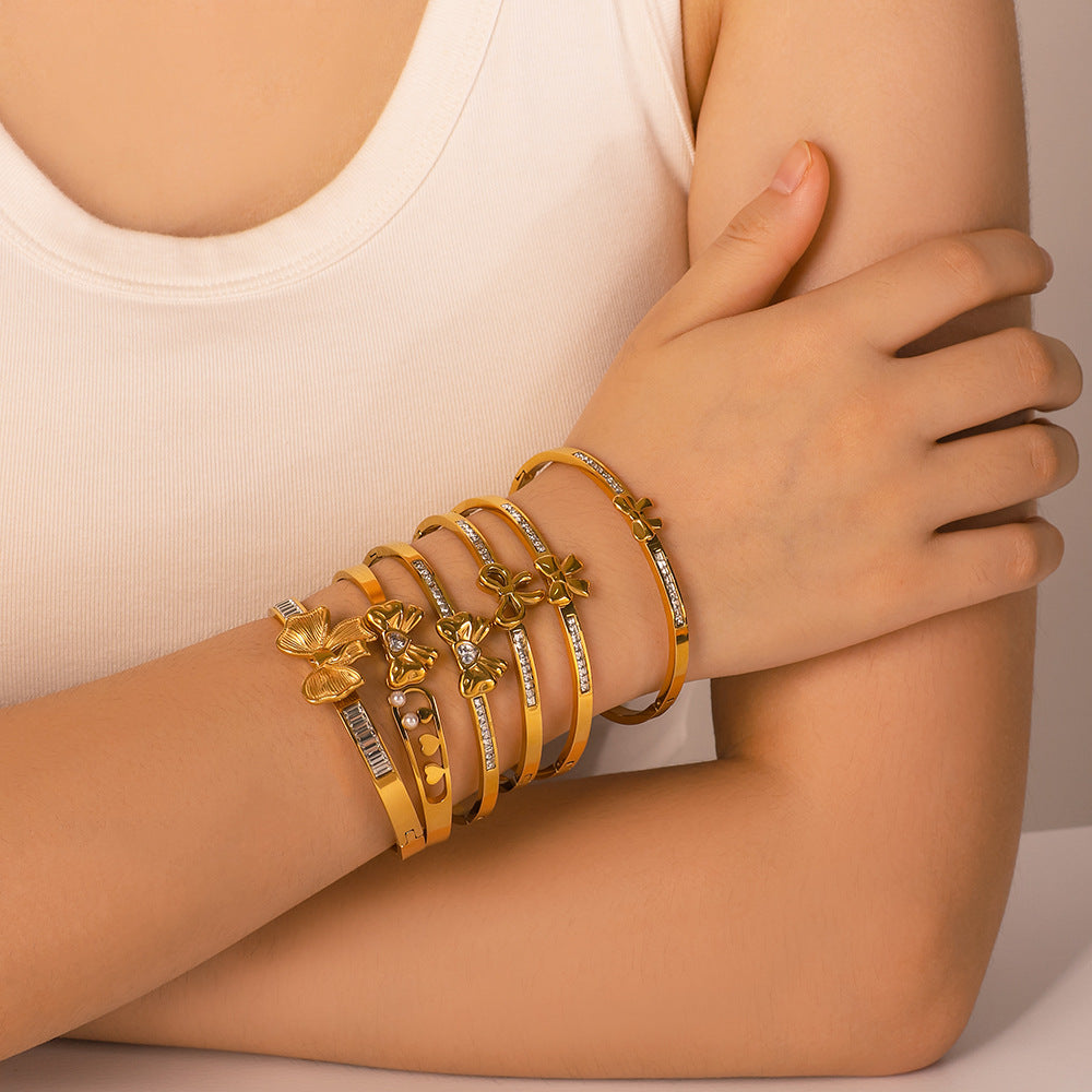 Bracelet en gros de nœud d'arc