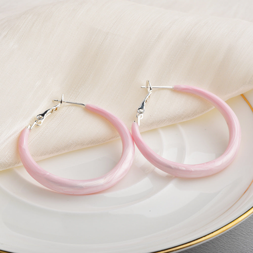 Wholesale  Light Luxury Candy Color Earrings