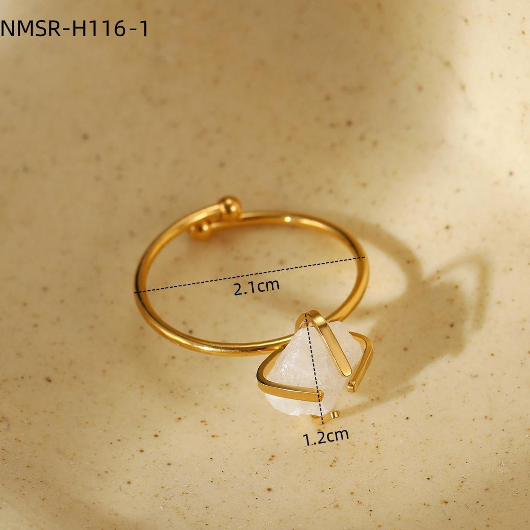 Wholesale Adjustable Opening Stainless Steel Ring