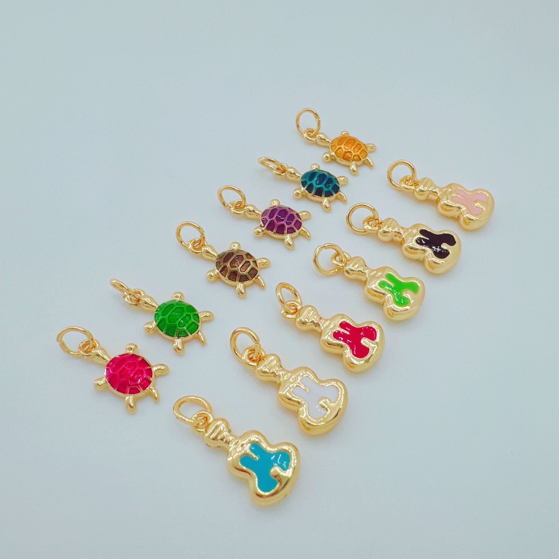 Wholesale Dopamine Turtle Pendant Necklace