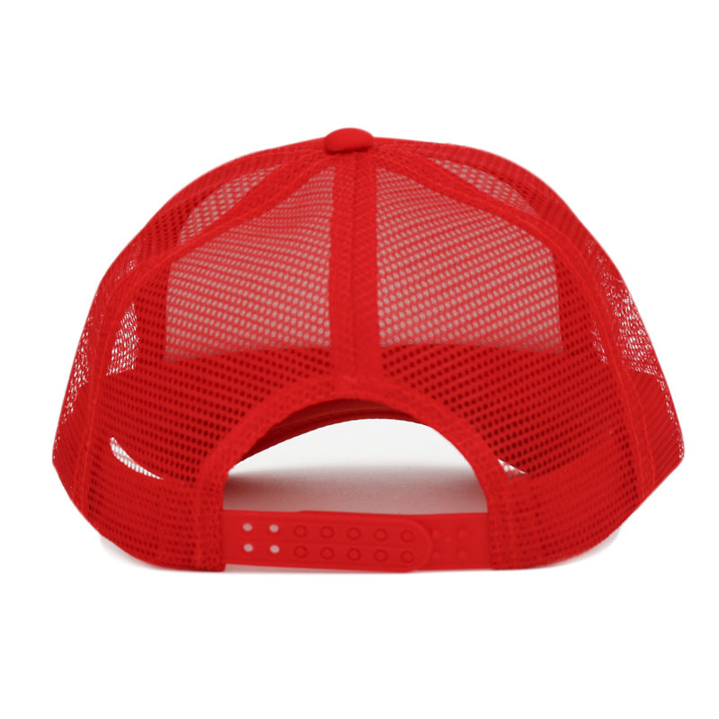 Wholesale Outdoor Solid Color Light Plate Mesh Hat Embroidery Baseball Cap ACC-HT-XiongYing001