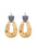 Wholesale  Bohemian Style Retro High-grade Exaggerated Wooden Earrings