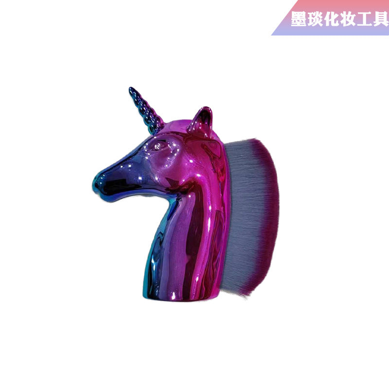 Wholesale Unicorn Large Blush Brush Makeup Contour Brush ACC-MB-Fengg003