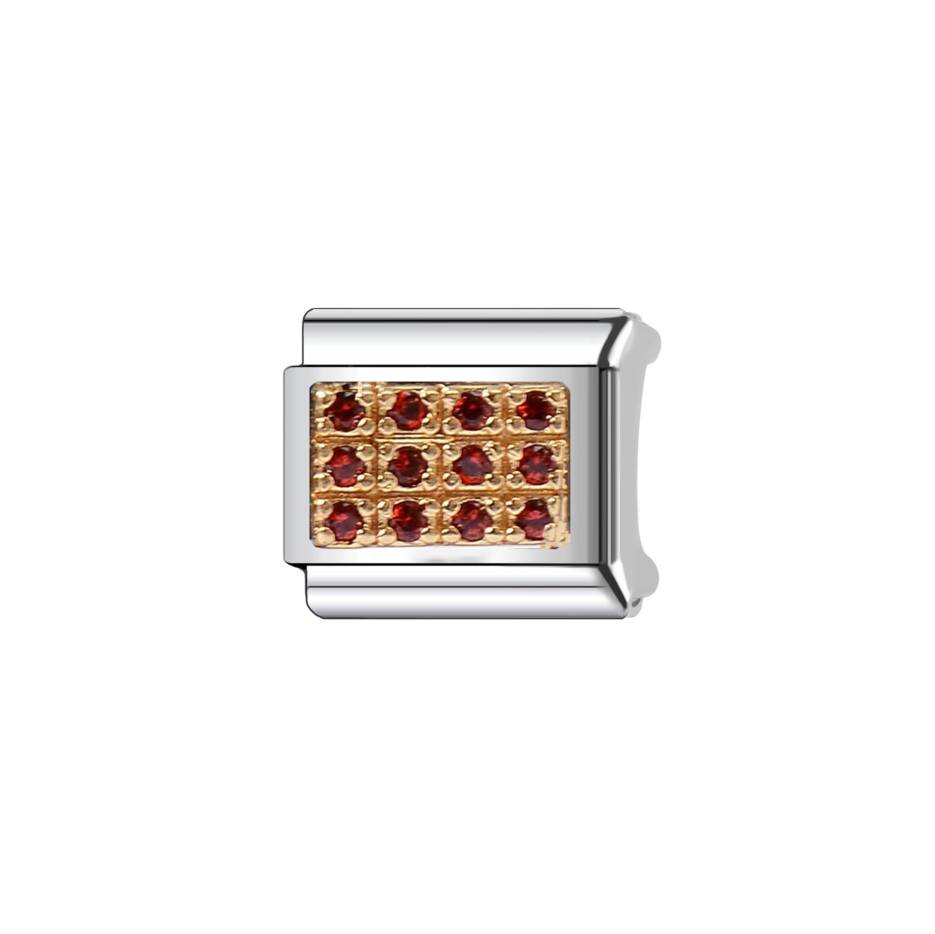 Wholesale Italian Charm Bracelet 9mm DIY Splicing Creative Pattern Stainless Steel Composable Bracelet