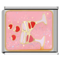 Wholesale 10PCS Italian Charm Bracelet 9mm DIY Splicing Removable Animal Series Stainless Steel Composable Bracelet